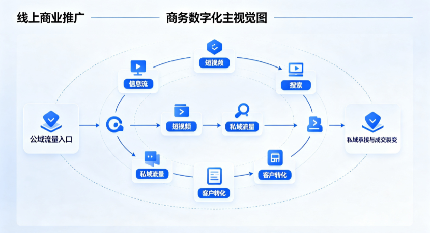 兰考县线上商业推广怎么做？全域流量闭环搭建与低成本转化实战指南